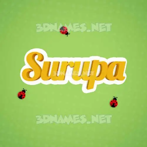 surupa in Ladybugs style - 3D name wallpaper surupa in Ladybugs style - 3D name wallpaper