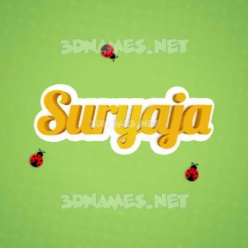 suryaja in Ladybugs style - 3D name wallpaper suryaja in Ladybugs style - 3D name wallpaper