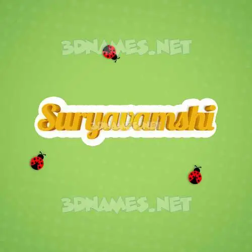 suryavamshi in Ladybugs style - 3D name wallpaper suryavamshi in Ladybugs style - 3D name wallpaper