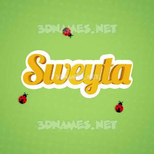 sweyta in Ladybugs style - 3D name wallpaper sweyta in Ladybugs style - 3D name wallpaper