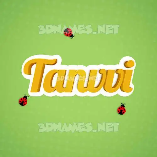 tanvvi in Ladybugs style - 3D name wallpaper tanvvi in Ladybugs style - 3D name wallpaper