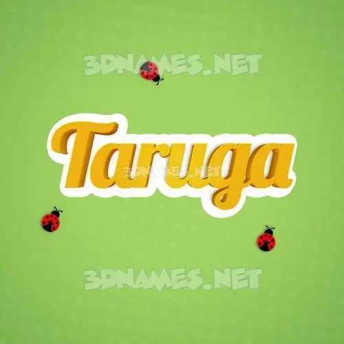 taruga in Ladybugs style - 3D name wallpaper taruga in Ladybugs style - 3D name wallpaper