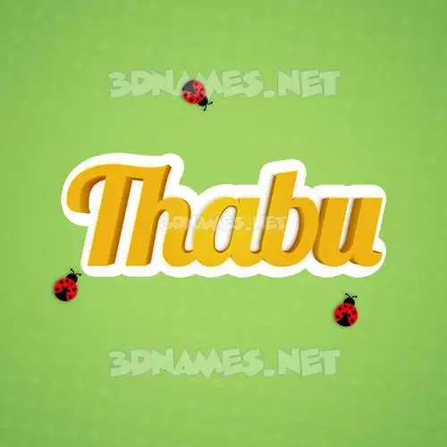 thabu in Ladybugs style - 3D name wallpaper thabu in Ladybugs style - 3D name wallpaper