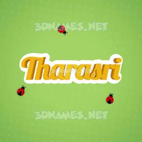 tharasri in Ladybugs style - 3D name wallpaper tharasri in Ladybugs style - 3D name wallpaper
