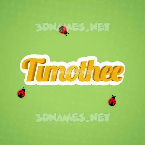 timothee in Ladybugs style - 3D name wallpaper timothee in Ladybugs style - 3D name wallpaper