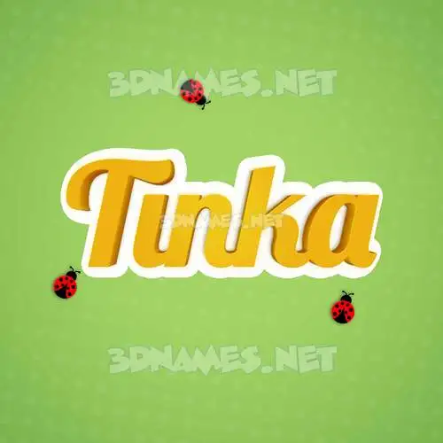 tinka in Ladybugs style - 3D name wallpaper tinka in Ladybugs style - 3D name wallpaper
