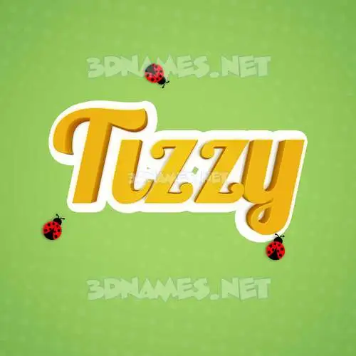 tizzy in Ladybugs style - 3D name wallpaper tizzy in Ladybugs style - 3D name wallpaper