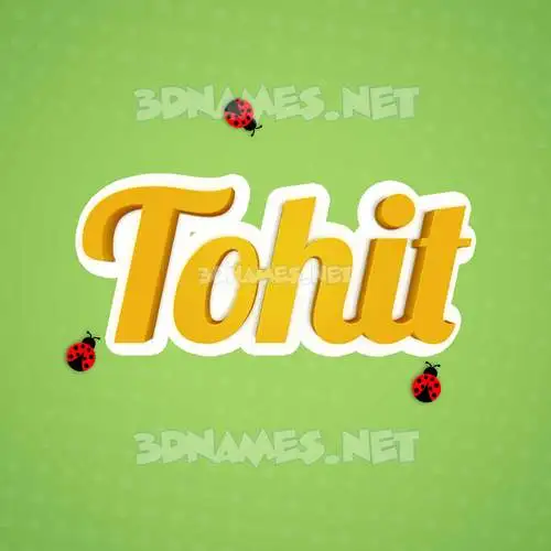 tohit in Ladybugs style - 3D name wallpaper tohit in Ladybugs style - 3D name wallpaper