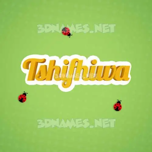 tshifhiwa in Ladybugs style - 3D name wallpaper tshifhiwa in Ladybugs style - 3D name wallpaper