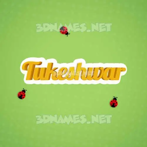 tukeshwar in Ladybugs style - 3D name wallpaper tukeshwar in Ladybugs style - 3D name wallpaper