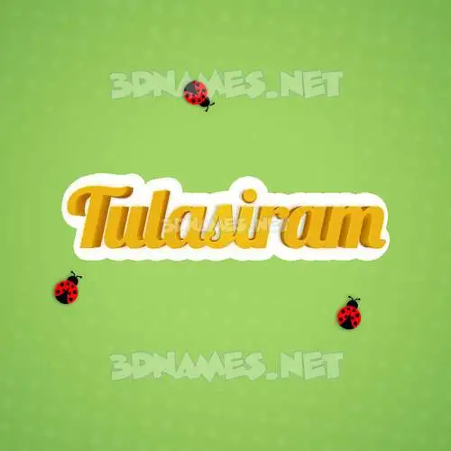 tulasiram in Ladybugs style - 3D name wallpaper tulasiram in Ladybugs style - 3D name wallpaper