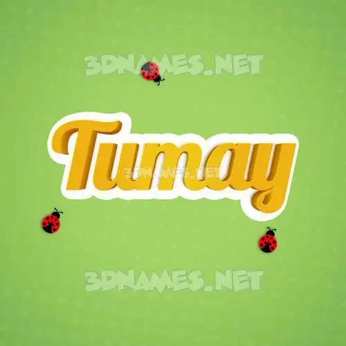 tumay in Ladybugs style - 3D name wallpaper tumay in Ladybugs style - 3D name wallpaper