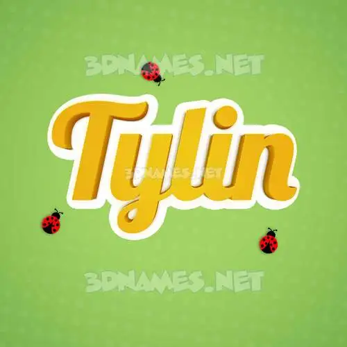tylin in Ladybugs style - 3D name wallpaper tylin in Ladybugs style - 3D name wallpaper