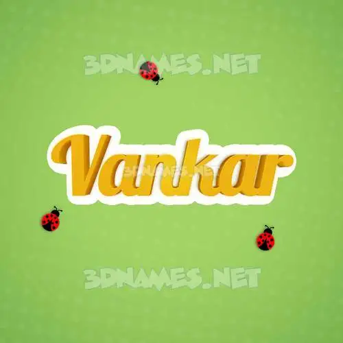 vankar in Ladybugs style - 3D name wallpaper vankar in Ladybugs style - 3D name wallpaper