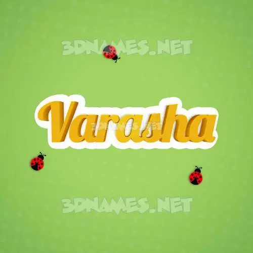 varasha in Ladybugs style - 3D name wallpaper varasha in Ladybugs style - 3D name wallpaper