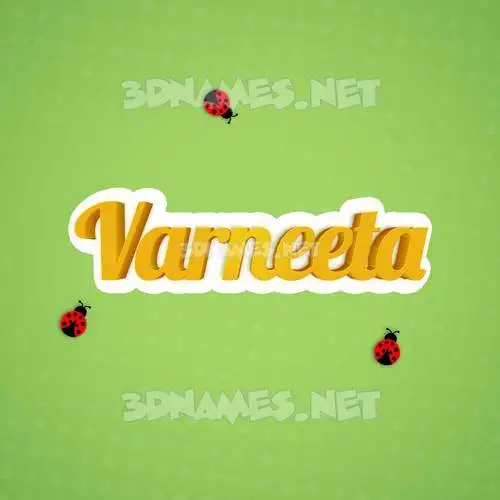 varneeta in Ladybugs style - 3D name wallpaper varneeta in Ladybugs style - 3D name wallpaper