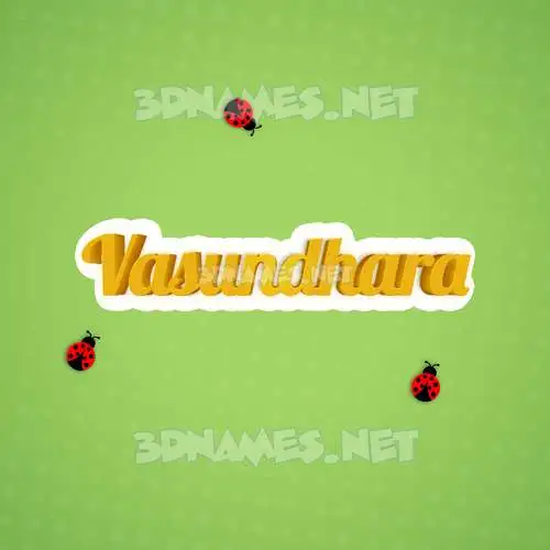 vasundhara in Ladybugs style - 3D name wallpaper vasundhara in Ladybugs style - 3D name wallpaper