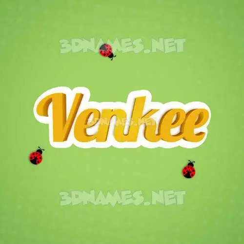 venkee in Ladybugs style - 3D name wallpaper venkee in Ladybugs style - 3D name wallpaper