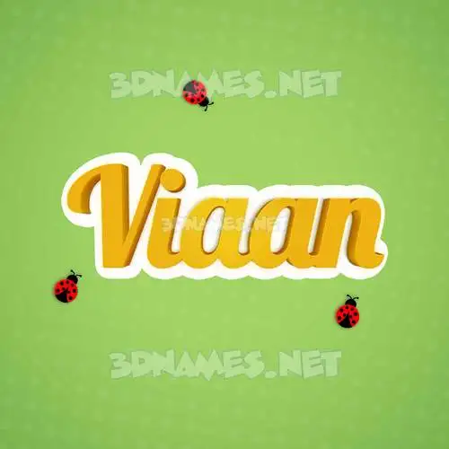 viaan in Ladybugs style - 3D name wallpaper viaan in Ladybugs style - 3D name wallpaper
