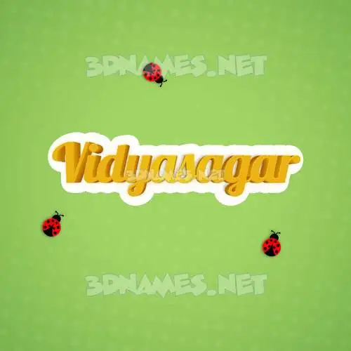 vidyasagar in Ladybugs style - 3D name wallpaper vidyasagar in Ladybugs style - 3D name wallpaper