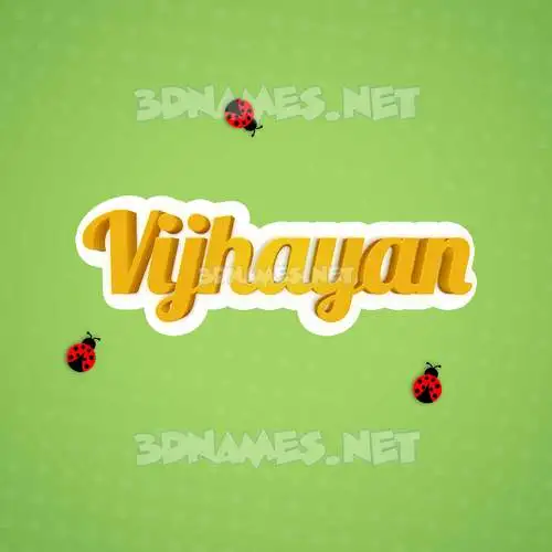 vijhayan in Ladybugs style - 3D name wallpaper vijhayan in Ladybugs style - 3D name wallpaper