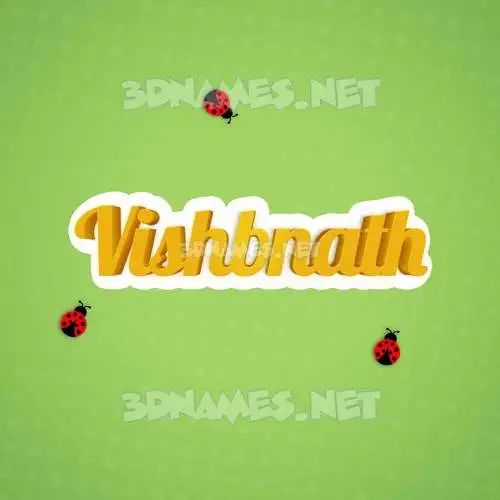 vishbnath in Ladybugs style - 3D name wallpaper vishbnath in Ladybugs style - 3D name wallpaper