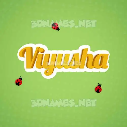 viyusha in Ladybugs style - 3D name wallpaper viyusha in Ladybugs style - 3D name wallpaper