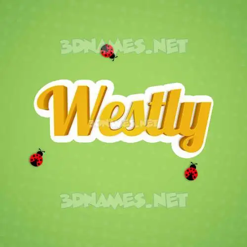 westly in Ladybugs style - 3D name wallpaper westly in Ladybugs style - 3D name wallpaper
