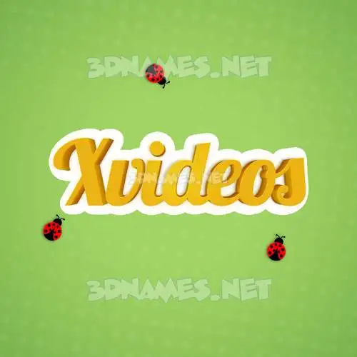 xvideos in Ladybugs style - 3D name wallpaper xvideos in Ladybugs style - 3D name wallpaper