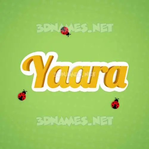 yaara in Ladybugs style - 3D name wallpaper yaara in Ladybugs style - 3D name wallpaper