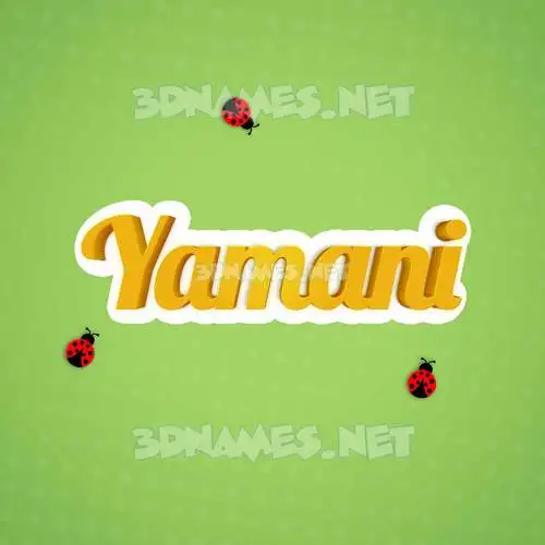 yamani in Ladybugs style - 3D name wallpaper yamani in Ladybugs style - 3D name wallpaper