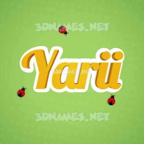 yarii in Ladybugs style - 3D name wallpaper yarii in Ladybugs style - 3D name wallpaper