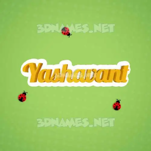 yashavant in Ladybugs style - 3D name wallpaper yashavant in Ladybugs style - 3D name wallpaper