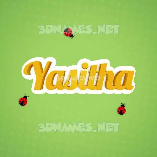 yasitha in Ladybugs style - 3D name wallpaper yasitha in Ladybugs style - 3D name wallpaper