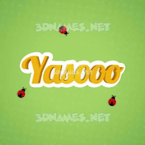 yasooo in Ladybugs style - 3D name wallpaper yasooo in Ladybugs style - 3D name wallpaper