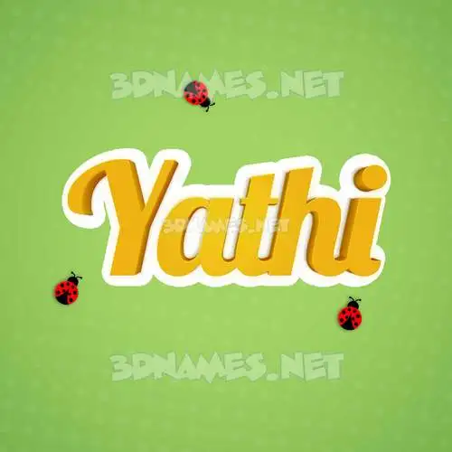 yathi in Ladybugs style - 3D name wallpaper yathi in Ladybugs style - 3D name wallpaper