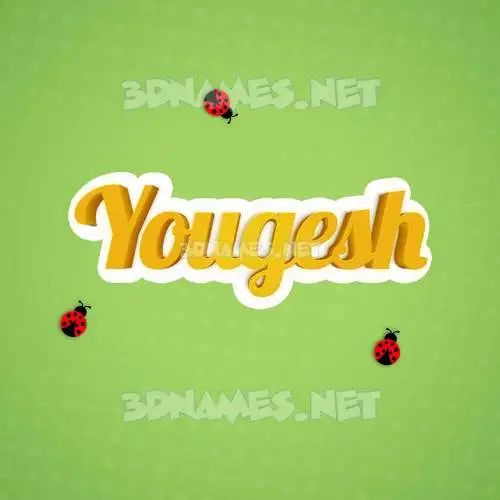 yougesh in Ladybugs style - 3D name wallpaper yougesh in Ladybugs style - 3D name wallpaper