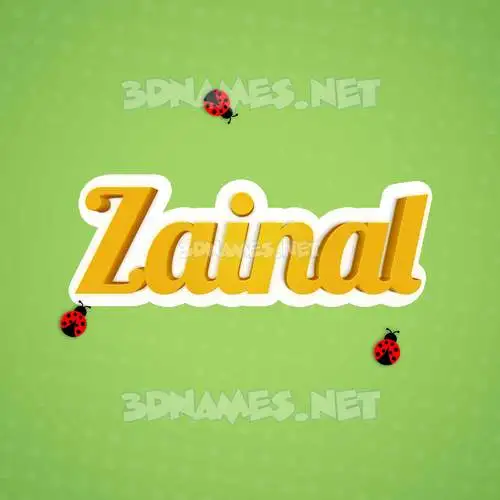 zainal in Ladybugs style - 3D name wallpaper zainal in Ladybugs style - 3D name wallpaper