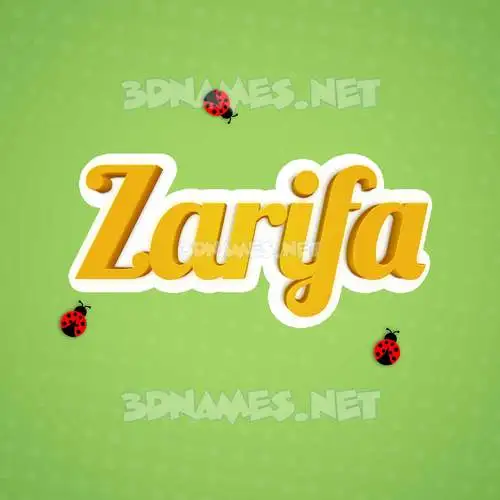 zarifa in Ladybugs style - 3D name wallpaper zarifa in Ladybugs style - 3D name wallpaper