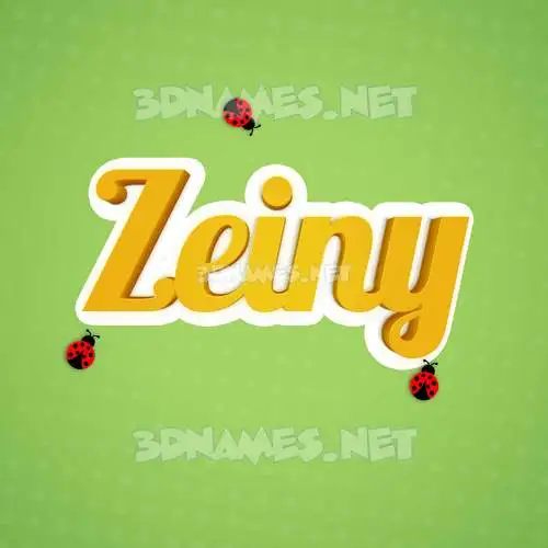 zeiny in Ladybugs style - 3D name wallpaper zeiny in Ladybugs style - 3D name wallpaper