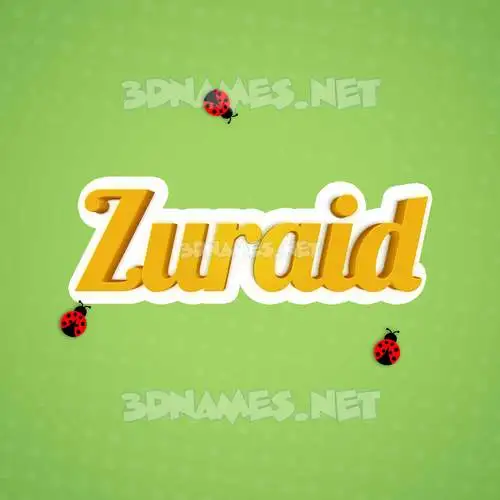zuraid in Ladybugs style - 3D name wallpaper zuraid in Ladybugs style - 3D name wallpaper