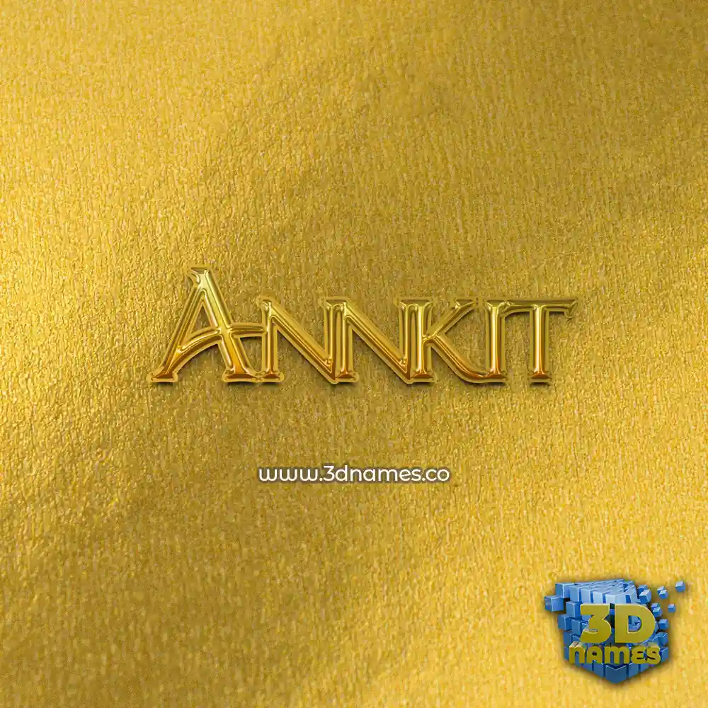 annkit in All Gold style - 3D name wallpaper annkit in All Gold style - 3D name wallpaper