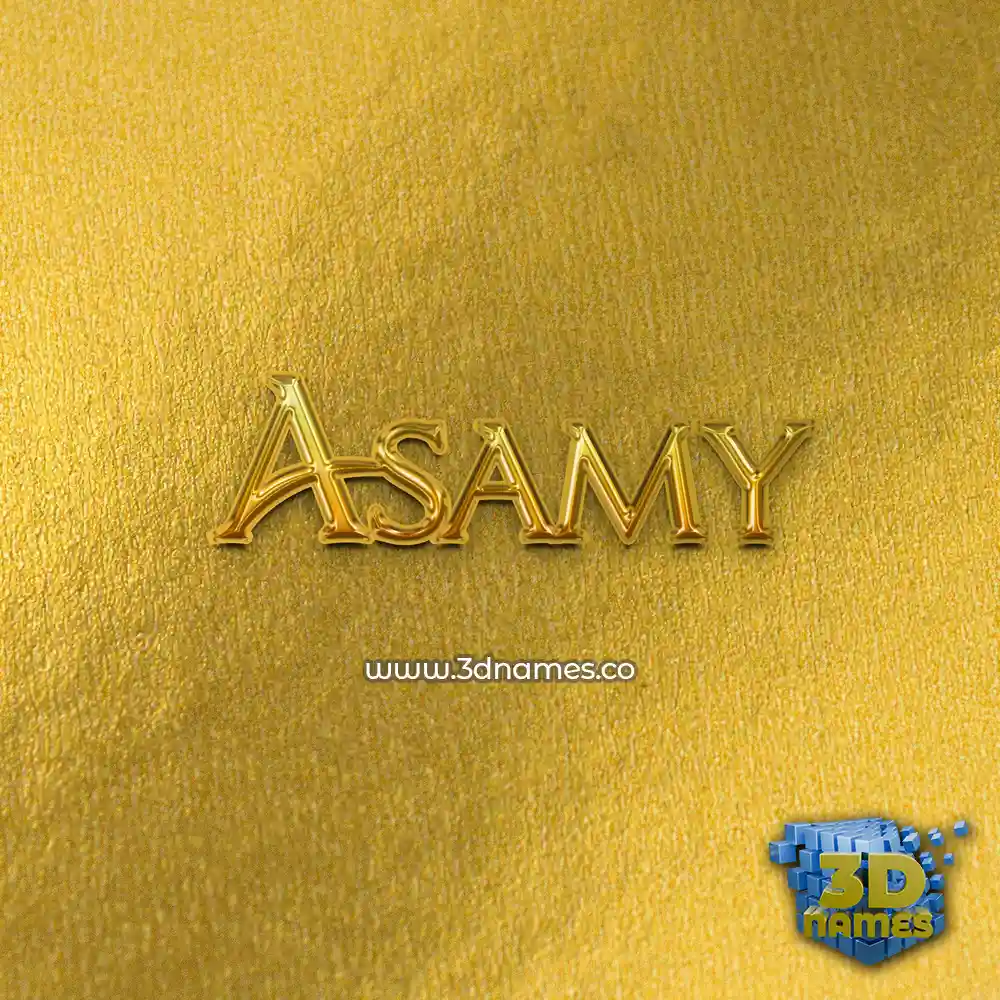 asamy in All Gold style - 3D name wallpaper asamy in All Gold style - 3D name wallpaper
