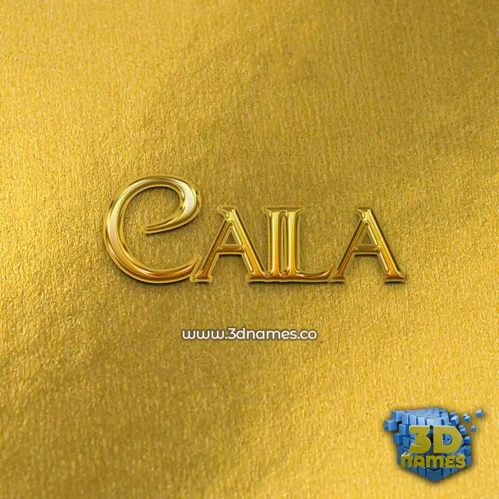 caila in All Gold style - 3D name wallpaper caila in All Gold style - 3D name wallpaper