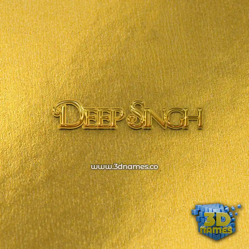 deep singh in All Gold style - 3D name wallpaper deep singh in All Gold style - 3D name wallpaper