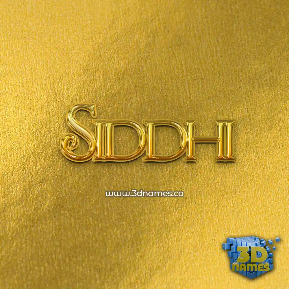 siddhi in All Gold style - 3D name wallpaper siddhi in All Gold style - 3D name wallpaper