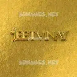 jeetvinay in All Gold style - 3D name wallpaper