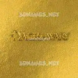 nageshwary in All Gold style - 3D name wallpaper