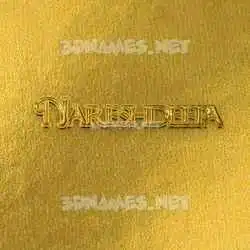 nareshdeepa in All Gold style - 3D name wallpaper