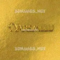 narsimulu in All Gold style - 3D name wallpaper
